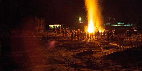 Osterfeuer ©Peter Becker