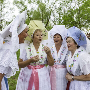 Trachtenfrauen Schmogrow ©Peter Becker