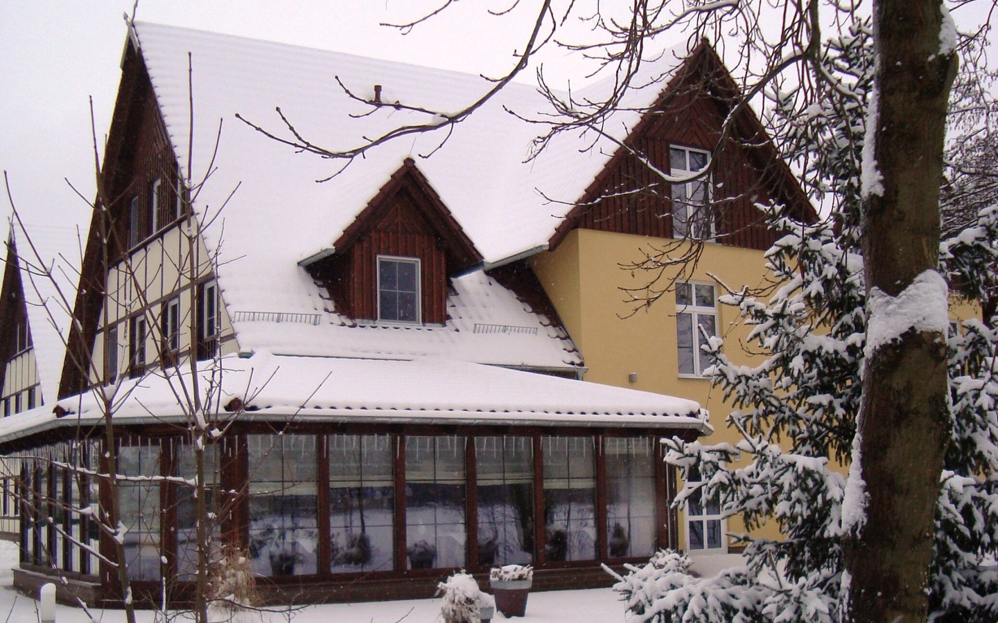 Außenansicht im Winter