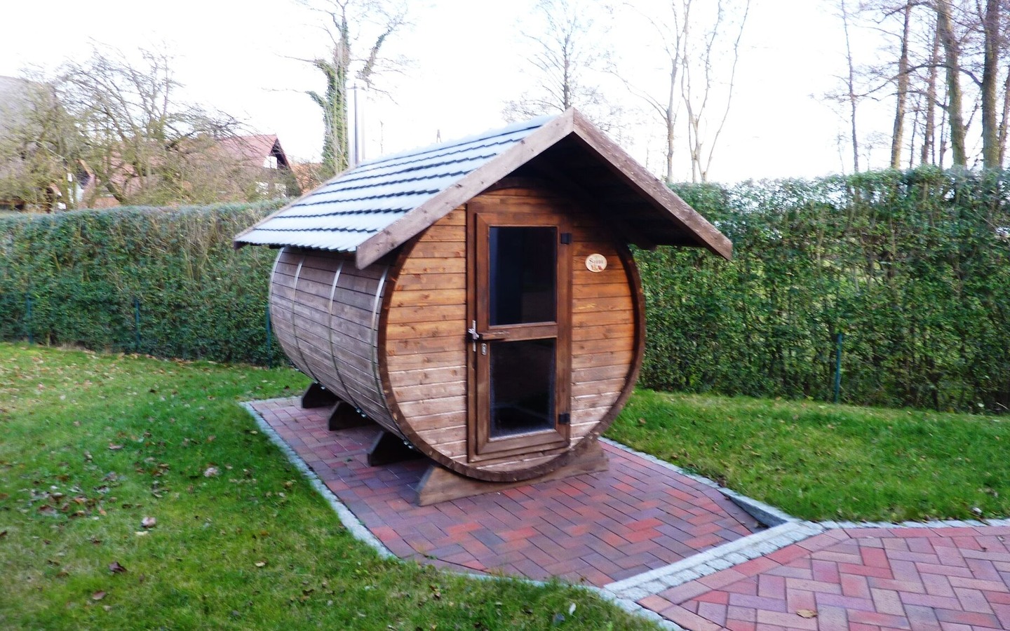 Fass-Sauna