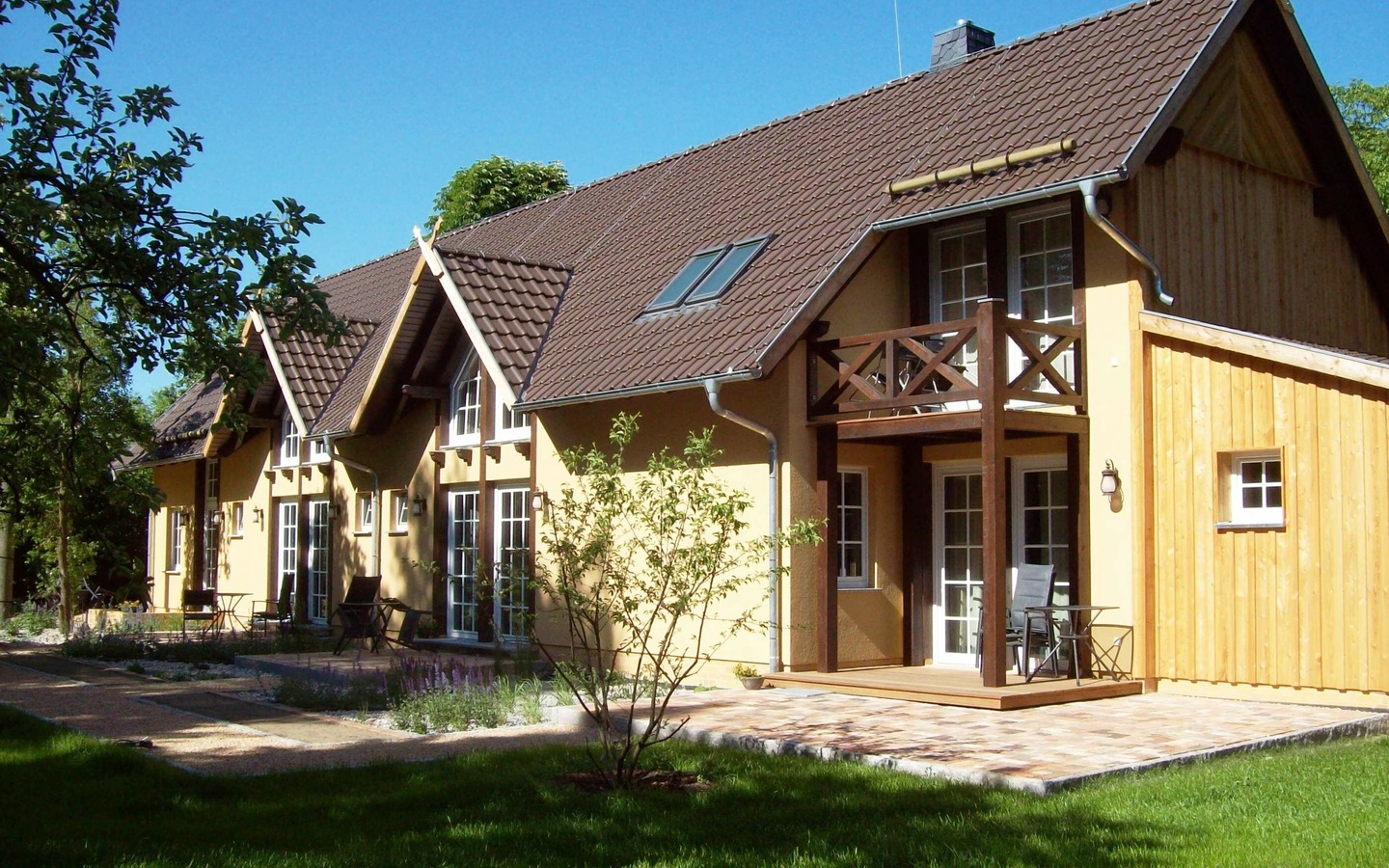 Außenansicht Ferienwohnungen