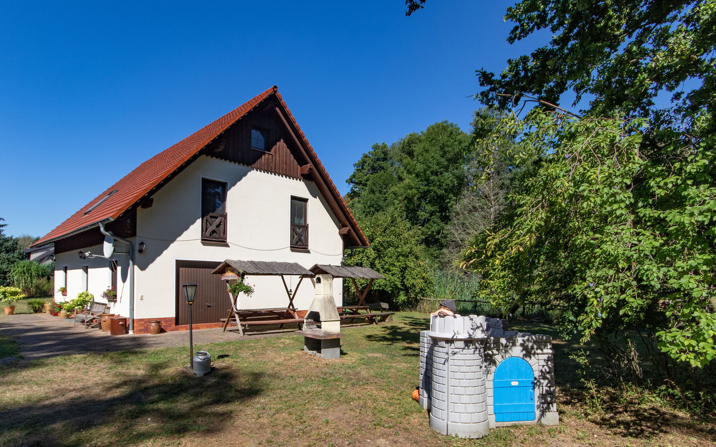 Spielhaus im Garten