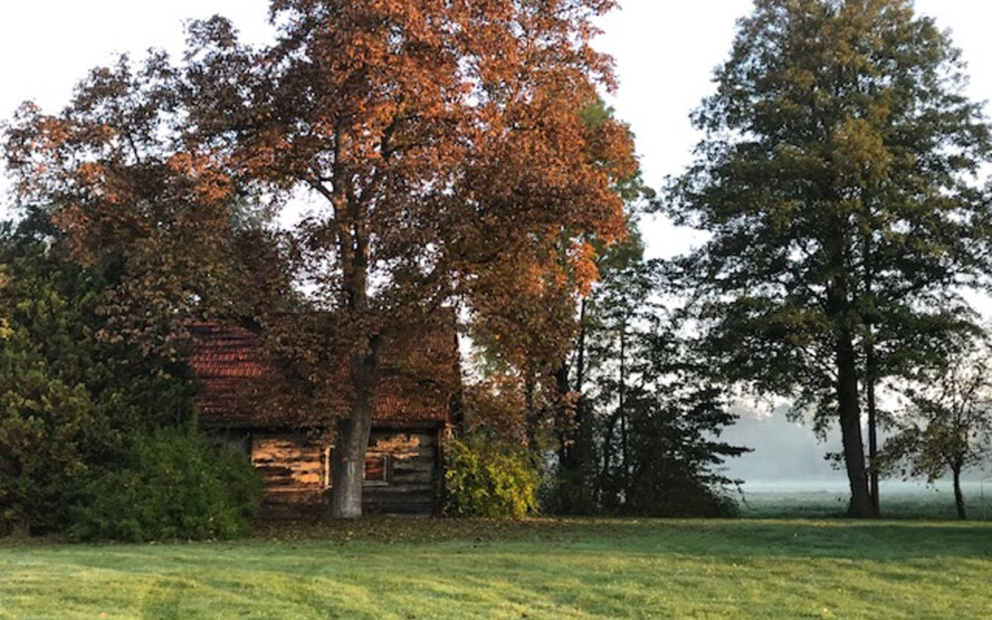 Altes Spreewaldhaus auf dem Grundstück