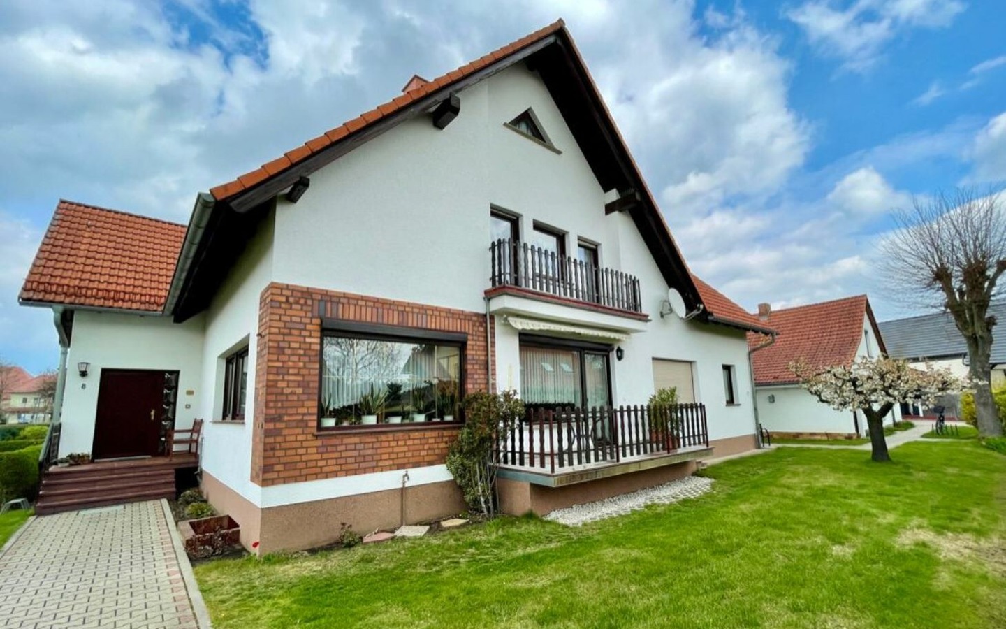 Balkon große Ferienwohnung