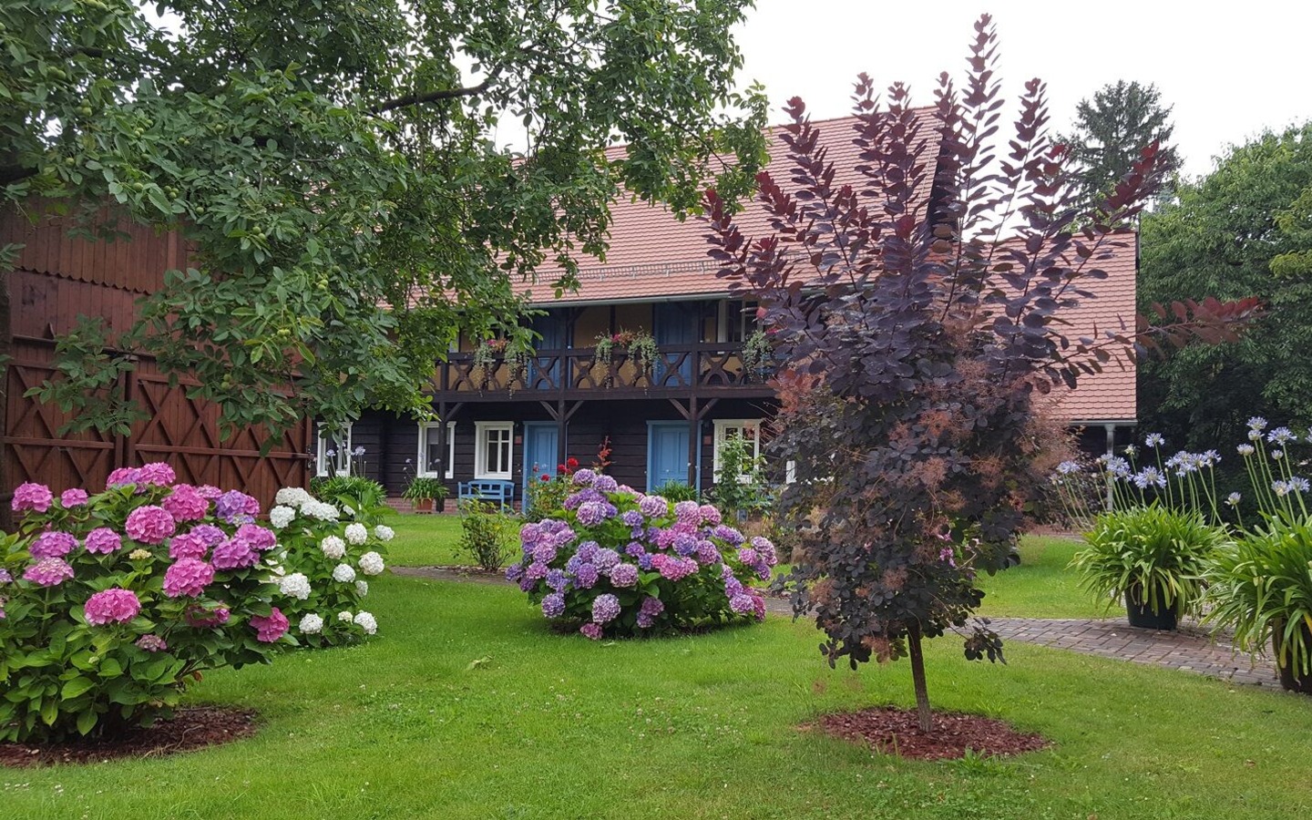 Gartenansicht Schiemenzfließ