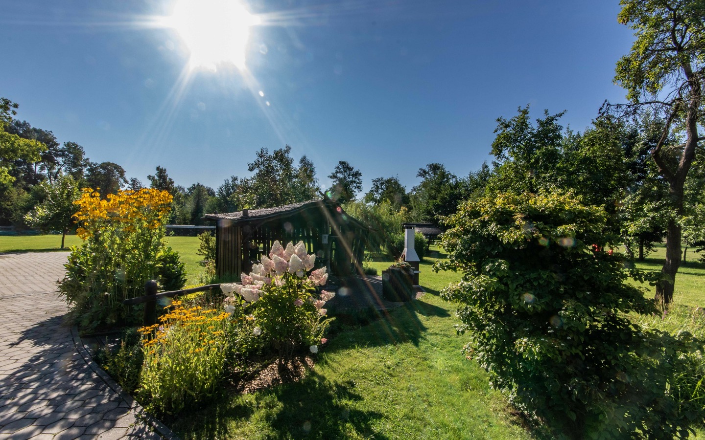 Schiemenzfließ Gartenhäuschen