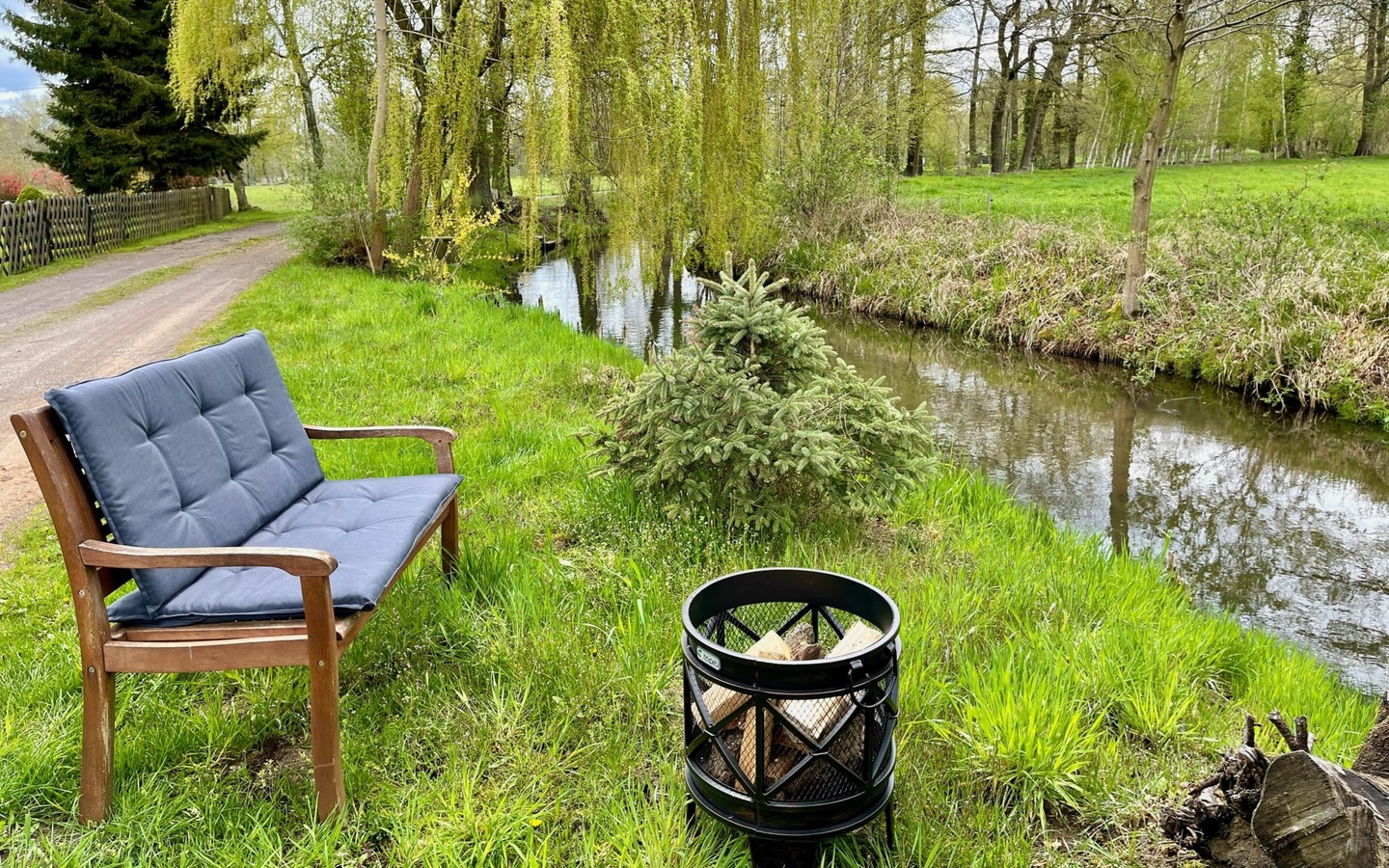 Fließ an der Burger Lutkistube