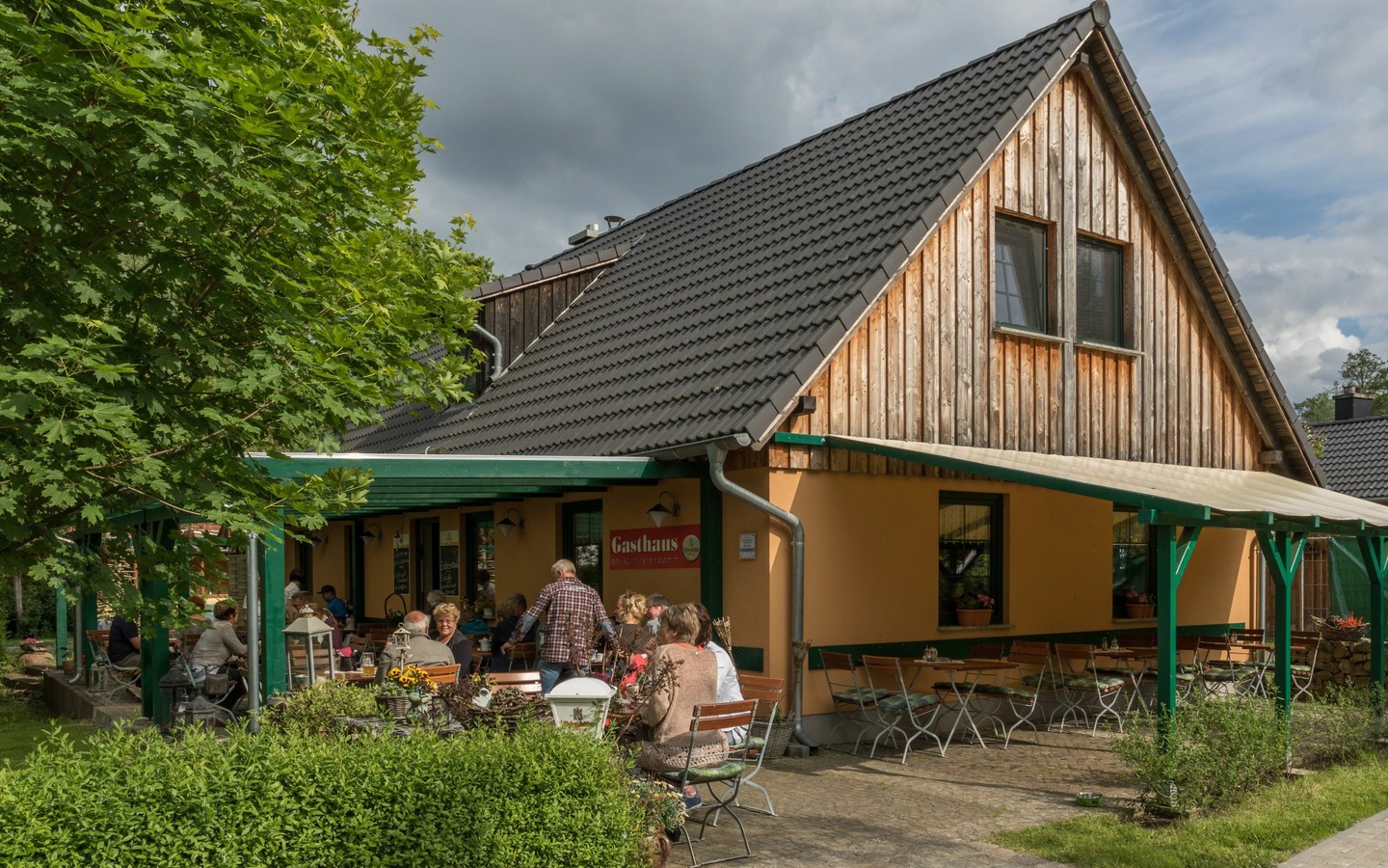 Gasthaus im Barfußpark, Foto: Peter Becker, Lizenz: Amt Burg (Spreewald)