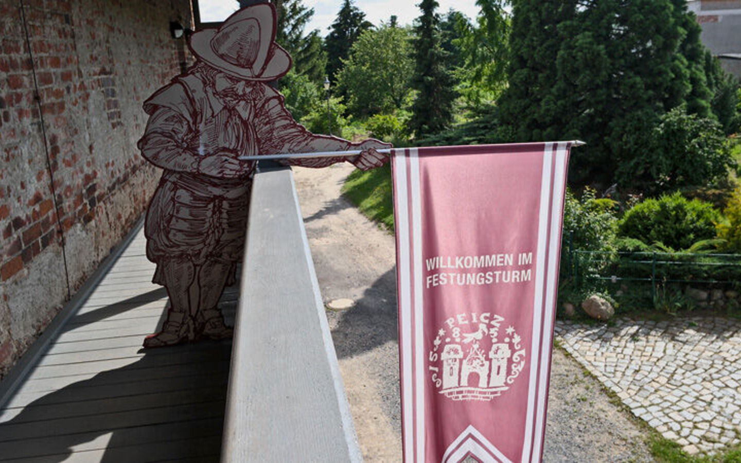 Bannerträger, Foto: Amt Peitz, Lizenz: Amt Peitz