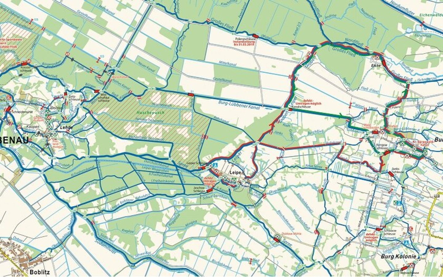 Routenvorschläge, Foto: Kleiner Spreewaldhafen, Lizenz: Kleiner Spreewaldhafen