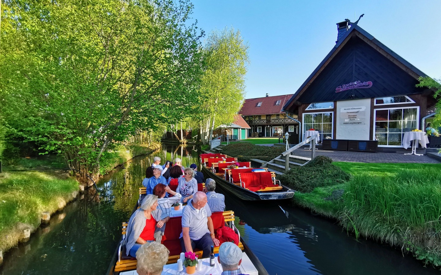 Kahnfahrten ab Pension Zum Schlangenkönig, Foto: Tino Meiner, Lizenz: Spreewald Resorts