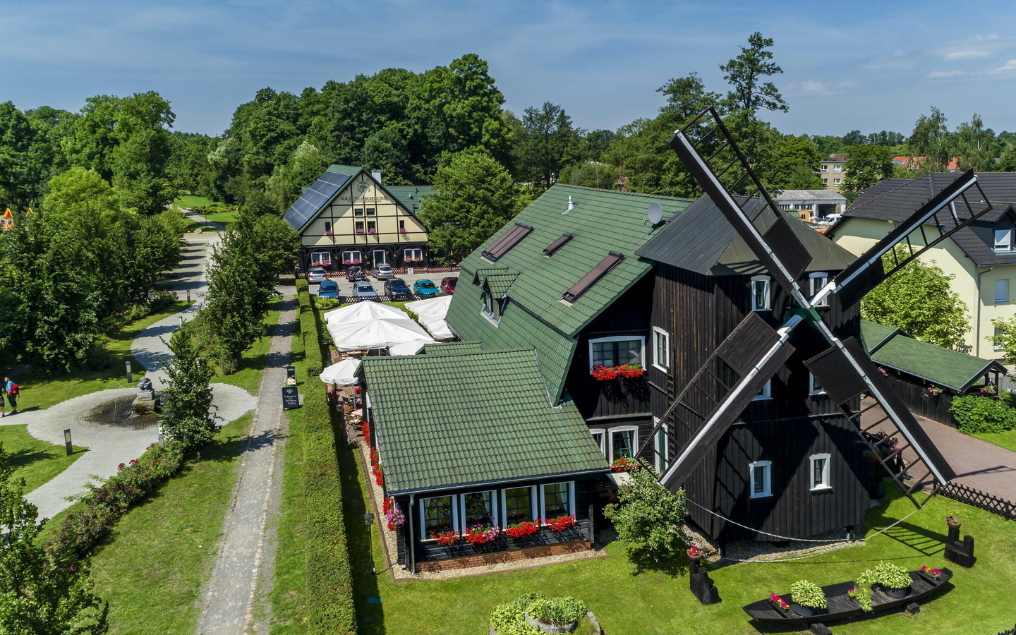 Kräutermühlenhof Burg Spreewald, Foto: Rainer Weisflog, Lizenz: Kräutermühlenhof Burg Spreewald