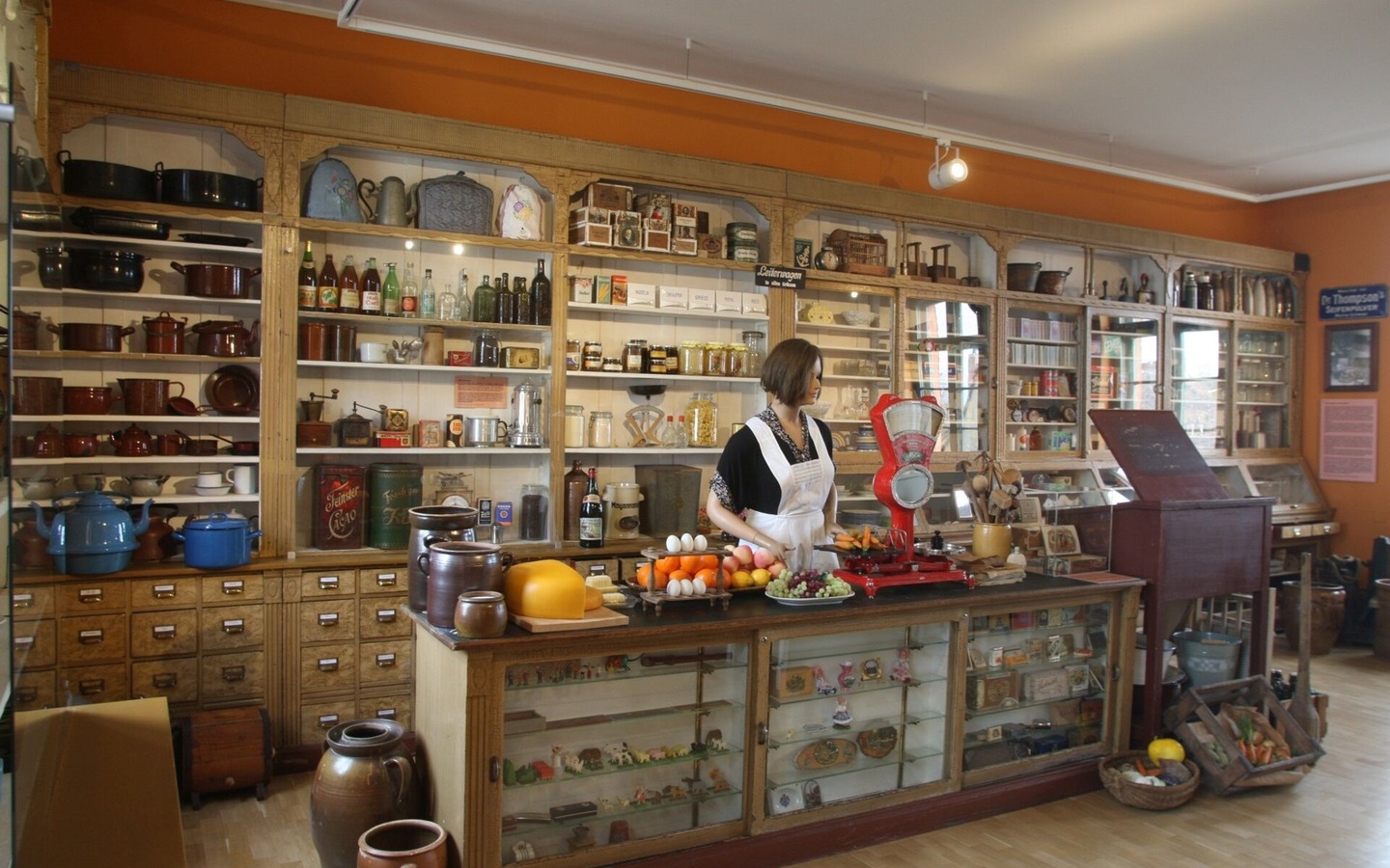 Spreewaldmuseum Lübbenau - Kolonialwarenladen, Foto: Steffen Rasche, Lizenz: Museum OSL