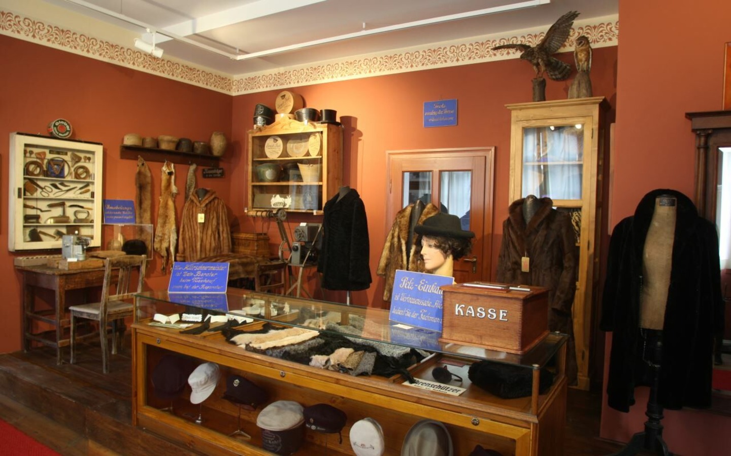 Spreewaldmuseum Lübbenau - Kürschner, Foto: Steffen Rasche, Lizenz: Museum OSL