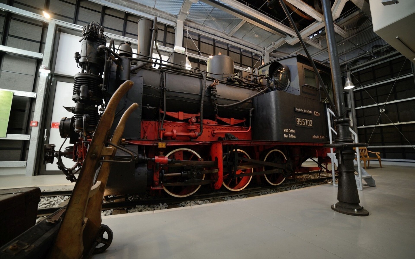 Spreewaldmuseum Lübbenau - Spreewaldbahn, Foto: Silvano Procopius, Lizenz: Museum OSL