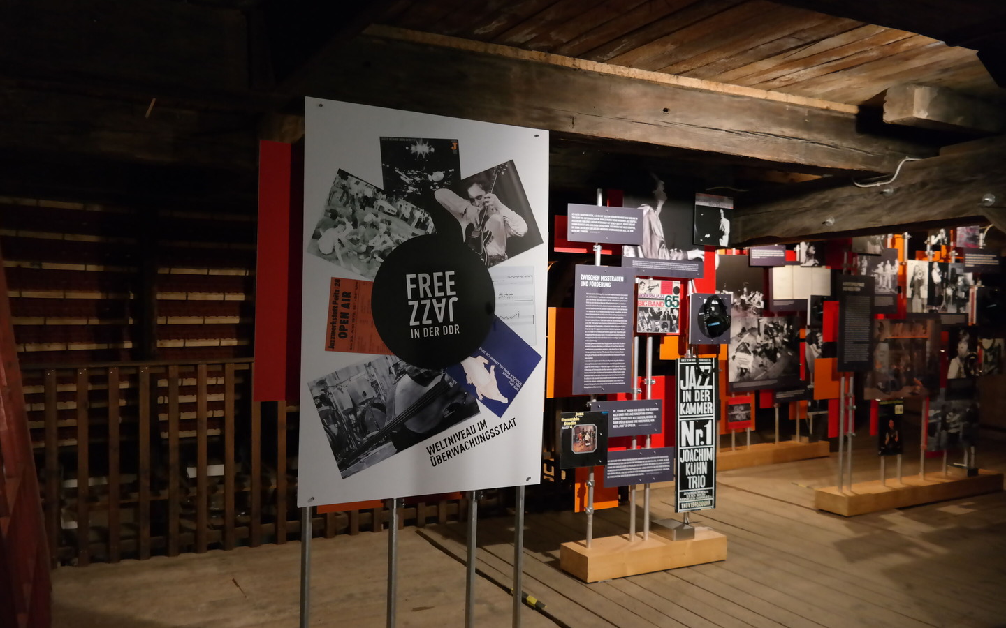 Jazzausstellung im Eisenhütten- und Fischereimuseum Peitz, Foto: M. Huhle, Lizenz: M. Huhle
