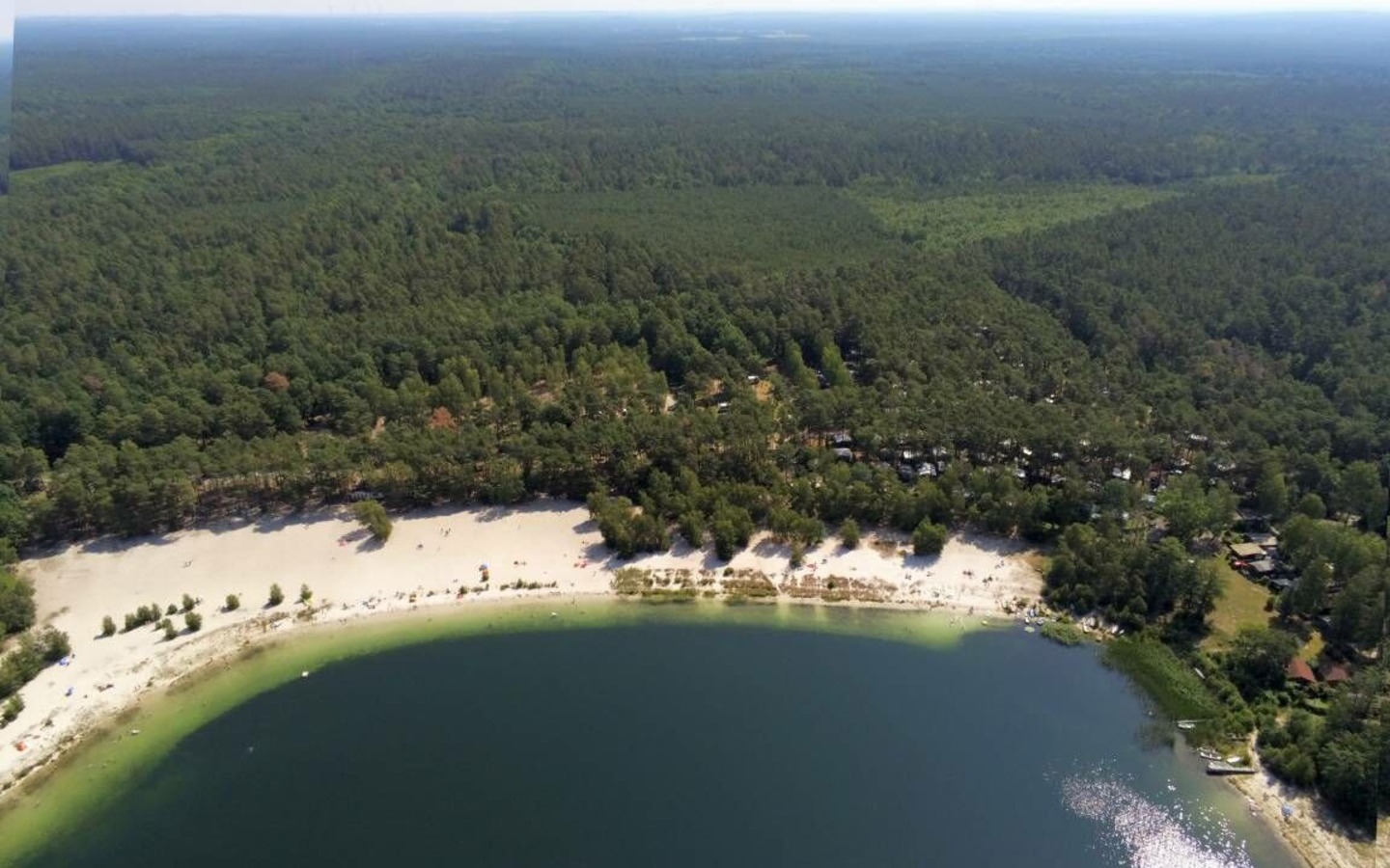 Badestelle Großsee, Foto: Lausitz360, Lizenz: Waldcamping Am Großsee