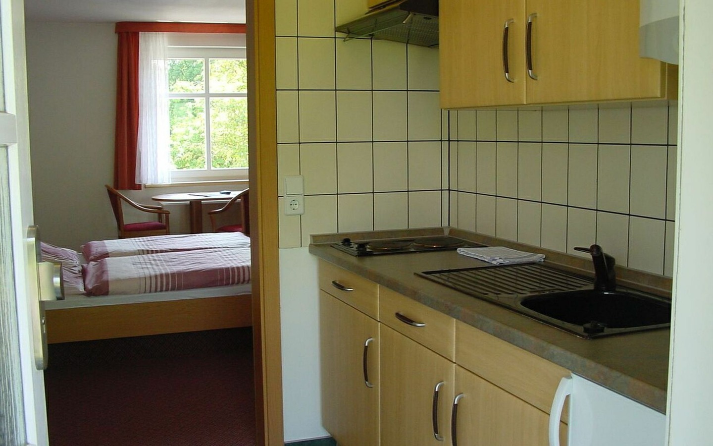Spreewald Pension Spreeaue - Unterkunft mit Zimmerküchen, Foto: Pension Spreeaue, Lizenz: Amt Burg (Spreewald)