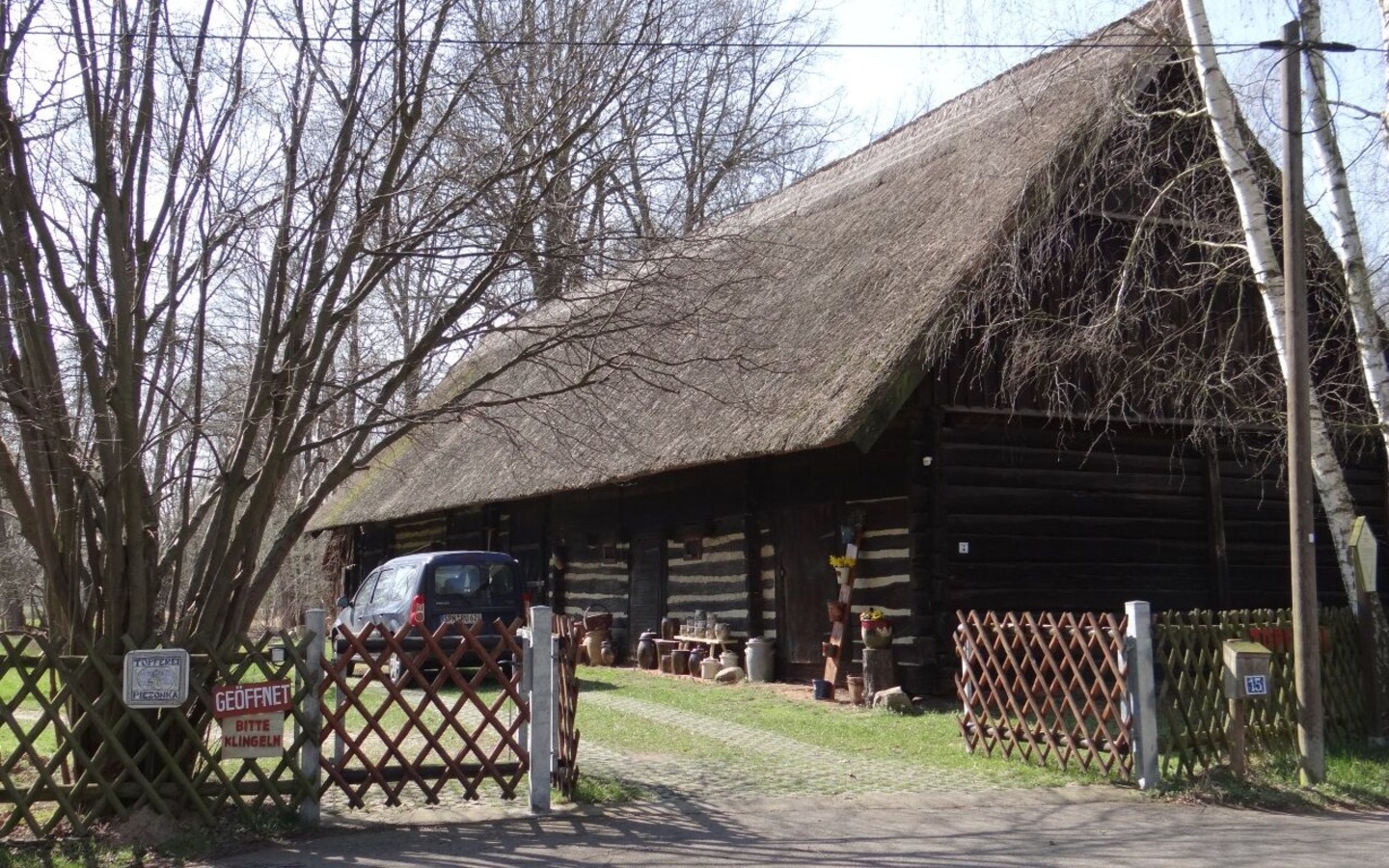 Töpferei Piezonka, Foto: Wolfgang Roth, Lizenz: Amt Burg (Spreewald)