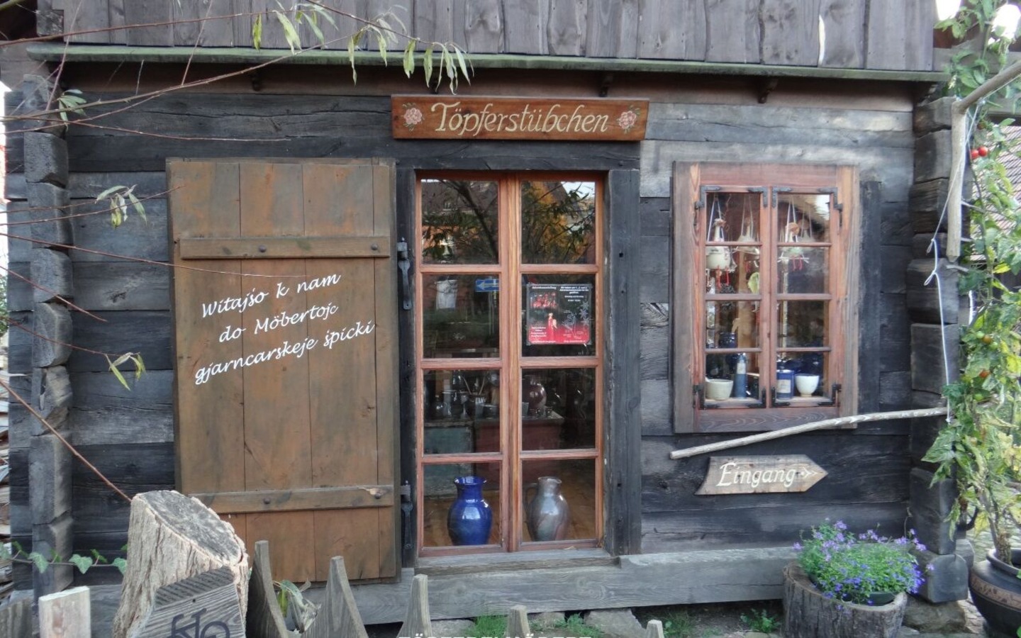 Töpferei Möbert, Foto: Wolfgang Roth, Lizenz: Amt Burg (Spreewald)