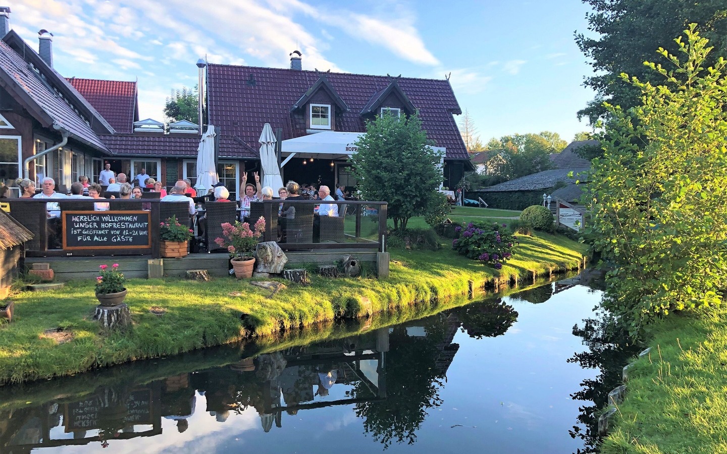 Hofrestaurant Zum Schlangenkönig, Foto:  Hofrestaurant, Lizenz: Amt Burg (Spreewald)