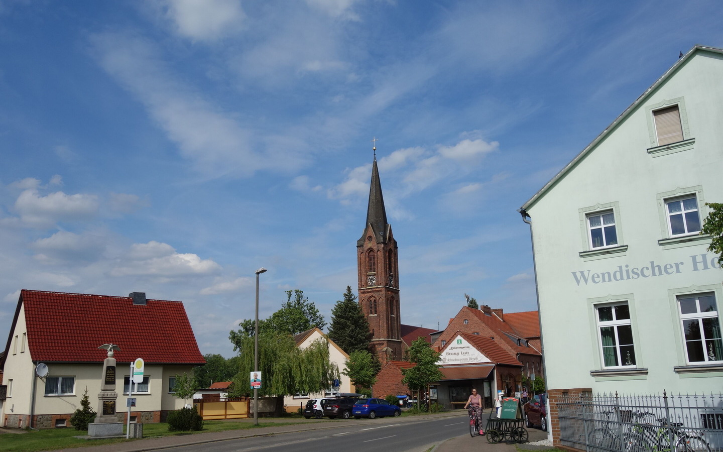 Evangelische Kirche Dissen, Foto: Kerstin Möbes, Lizenz: Amt Burg (Spreewald)