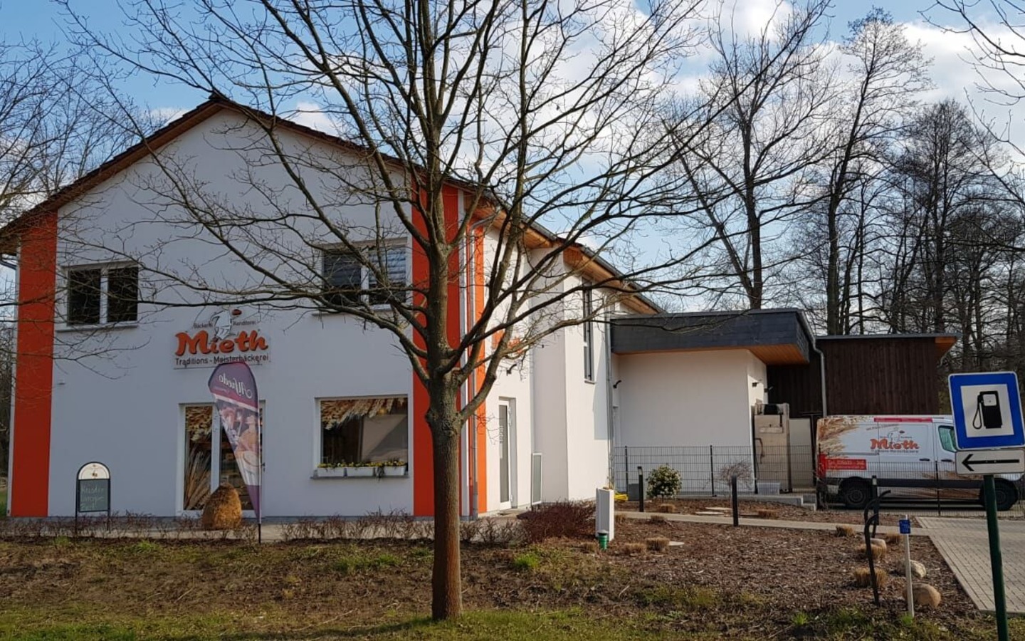 Bäckerei Mieth in Burg (Spreewald), Foto: Amt Burg (Spreewald), Lizenz: Amt Burg (Spreewald)