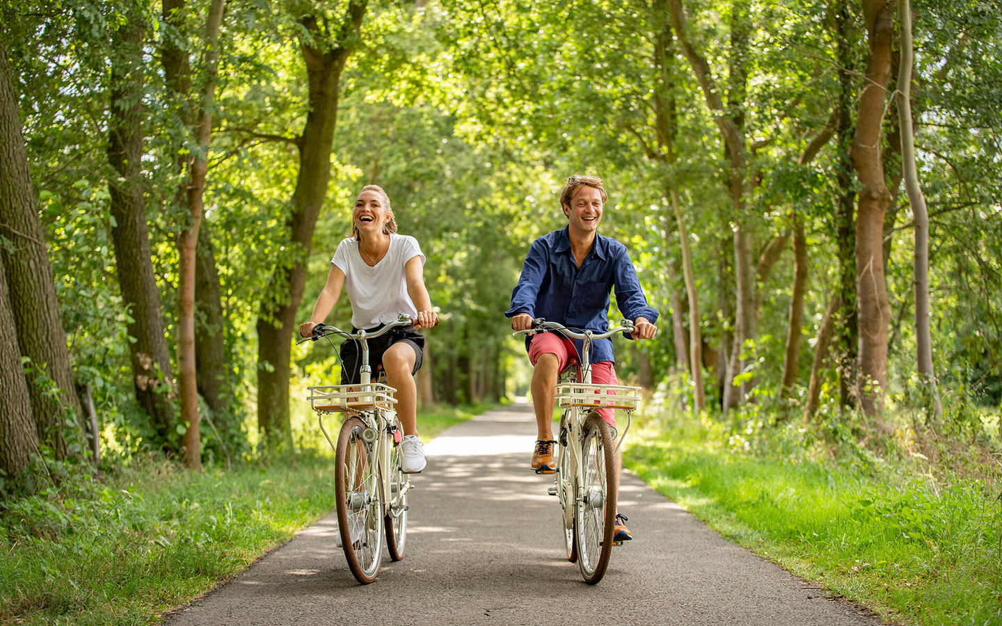 Radfahrer, Foto: Ron Petraß, Lizenz: Amt Burg (Spreewald)