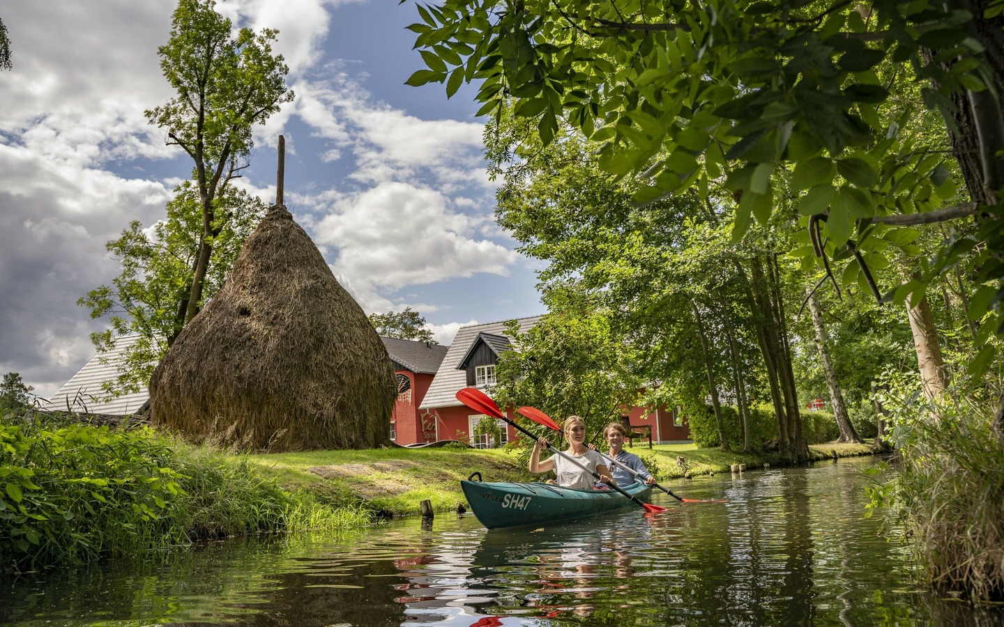 Paddeltour in Burg (Spreewald), Foto: Ron Petraß, Lizenz: Amt Burg (Spreewald)