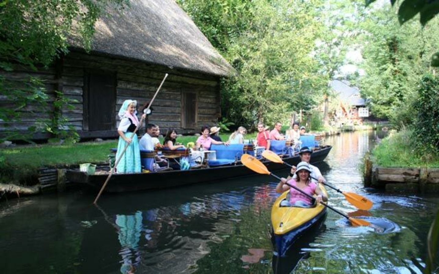 Erlebnis-Paddeln im UNESCO Biosphärenreservat Spreewald