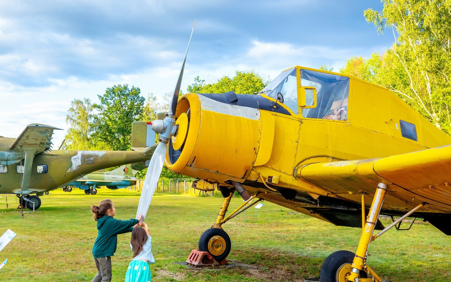 Spiel und Spaß im Flugplatzmuseum Cottbus, Foto: Andreas Franke, Lizenz: CMT Cottbus