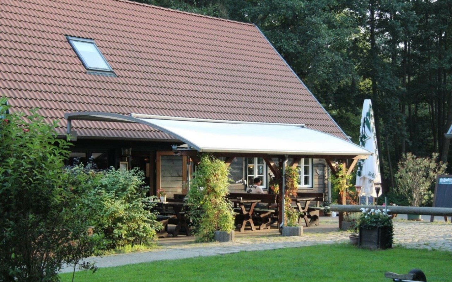 Kneipp- und ErlebnisCamping "An den Spreewaldfließen" - Terrasse