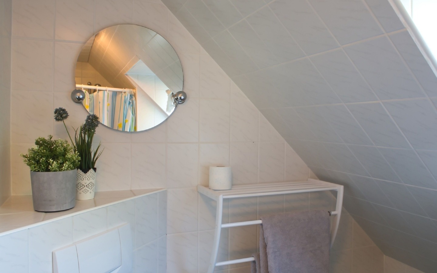 Große Ferienwohnung Bad, Foto: Christiane Buchan, Lizenz: Ferienwohnung Spreewaldstille