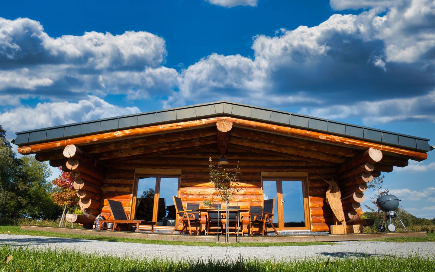 Ferienhaus mit Terrasse, Foto: Carsten Gründer, Lizenz: Carsten Gründer