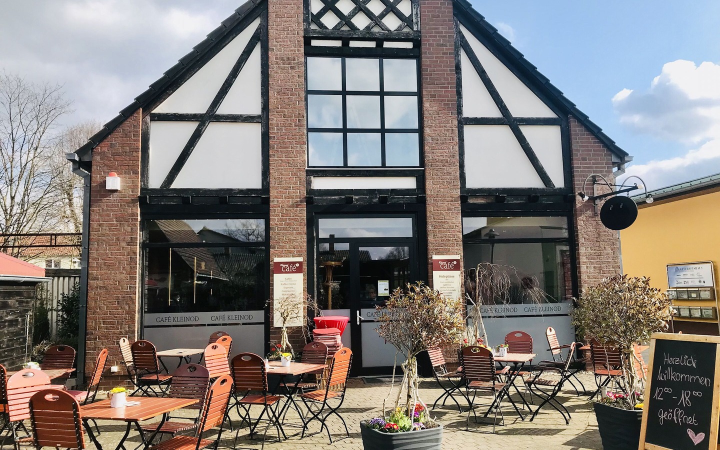 Café Kleinod, Foto: Sabine Ducos, Lizenz: Amt Burg (Spreewald)