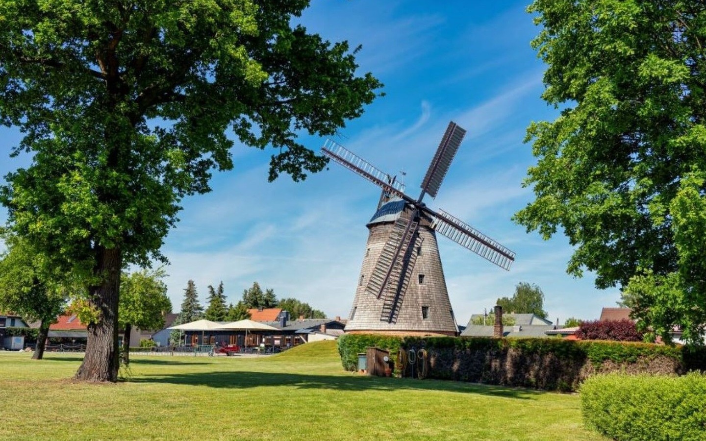 Holländermühle Straupitz, Foto: Mühlenverein Holländermühle e.V. Straupitz