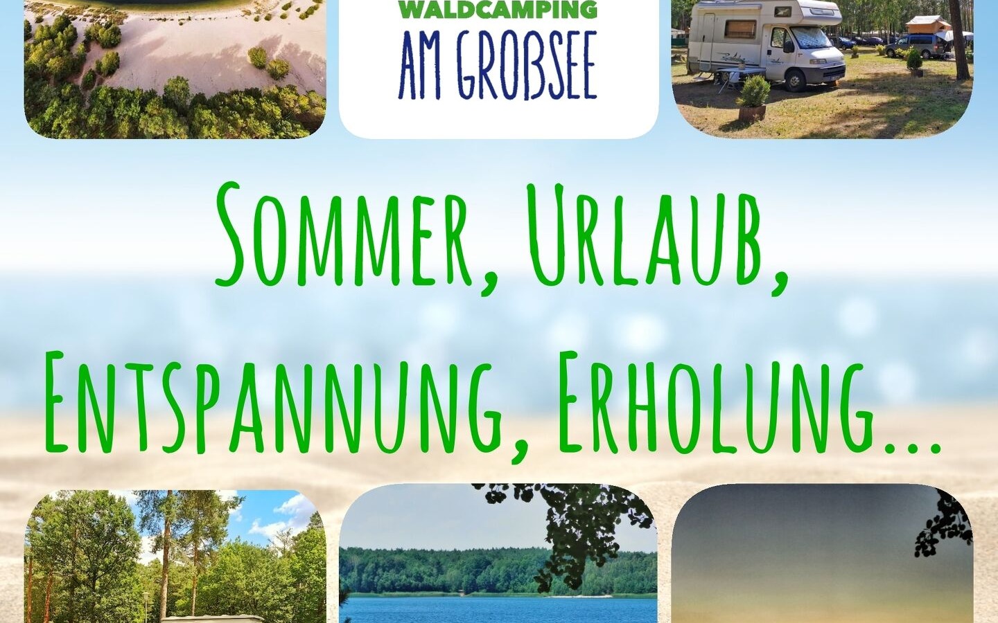 Großsee, Foto: Waldcamping Am Großsee, Lizenz: Waldcamping Am Großsee