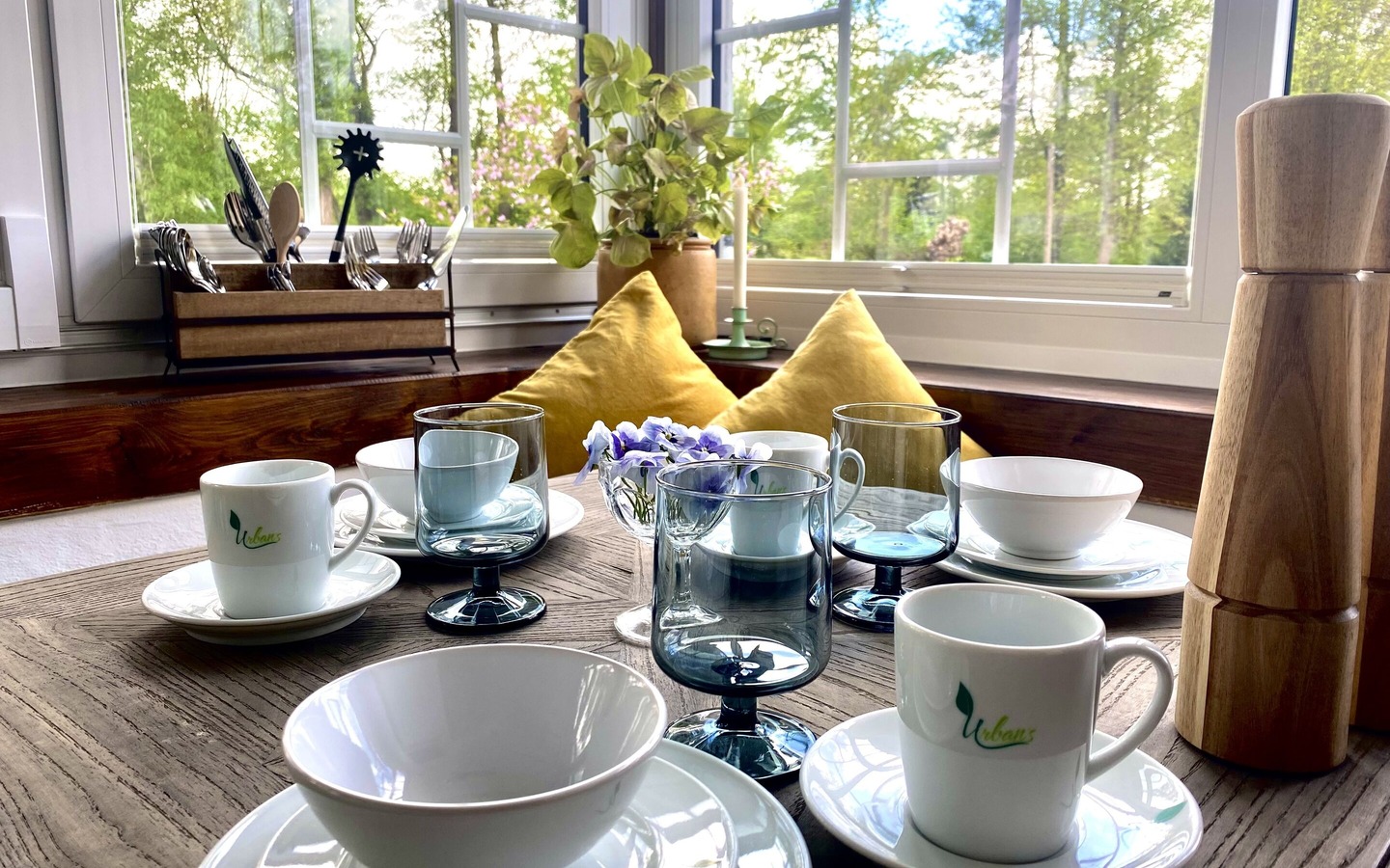 Wunderschöner Essbereich der Wohnung "Veranda", Foto: Jördis Urban, Lizenz: Haus Stenziger