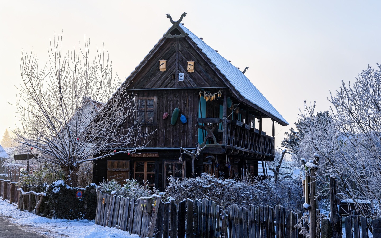 Töpferei Möbert Winter, Foto: Matthias Hertwig, Lizenz: Amt Burg (Spreewald)