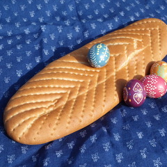 Ostersemmel und -eier, Foto: Kerstin Möbes, Lizenz: Amt Burg (Spreewald)