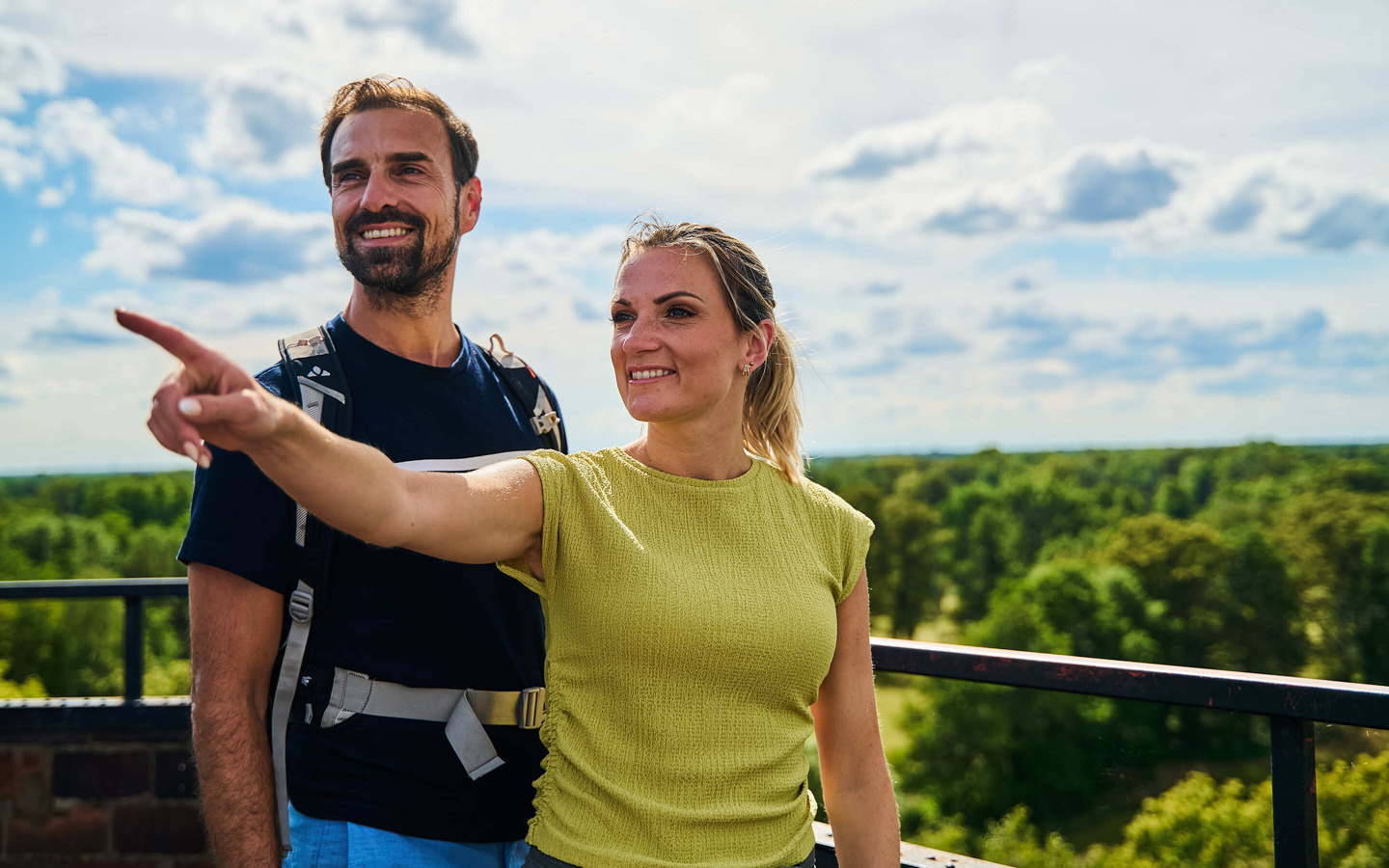 Aussichtsplattform Bismarckturm, Foto: Ron Petraß, Lizenz: Amt Burg (Spreewald)