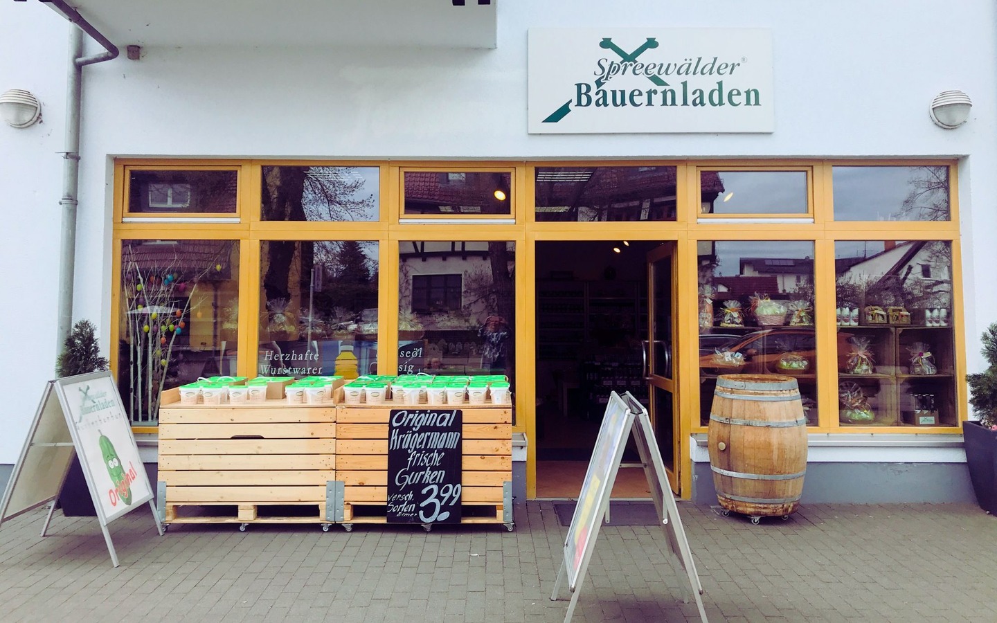 Spreewälder Bauernladen , Foto: Sabine Ducos, Lizenz: Amt Burg (Spreewald)
