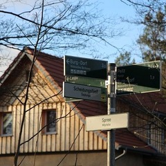 Wanderschild, Foto: Tessa Pohle, Lizenz: Tessa Pohle
