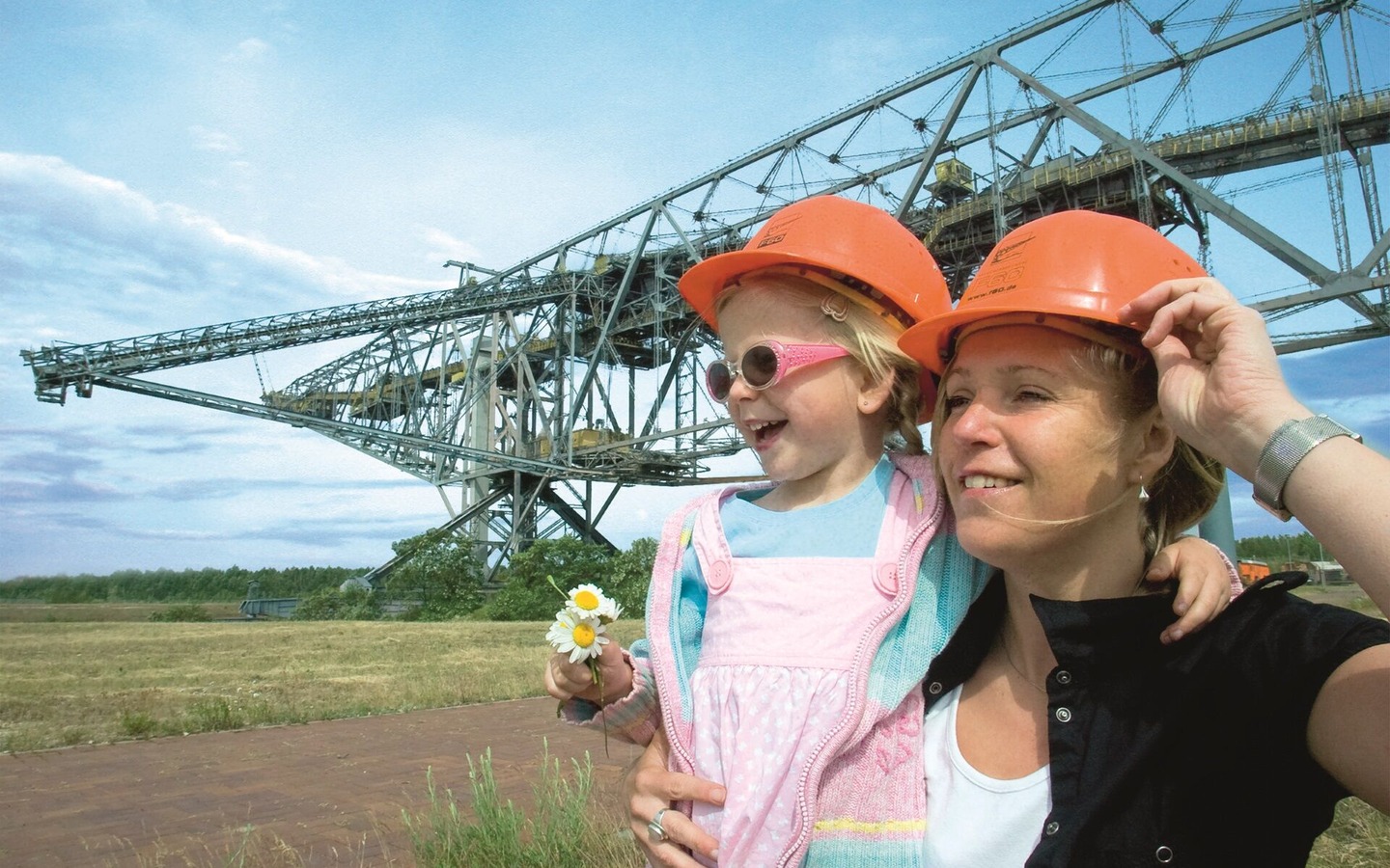 Abraumförderbrücke F60, Foto: D. Seidel
