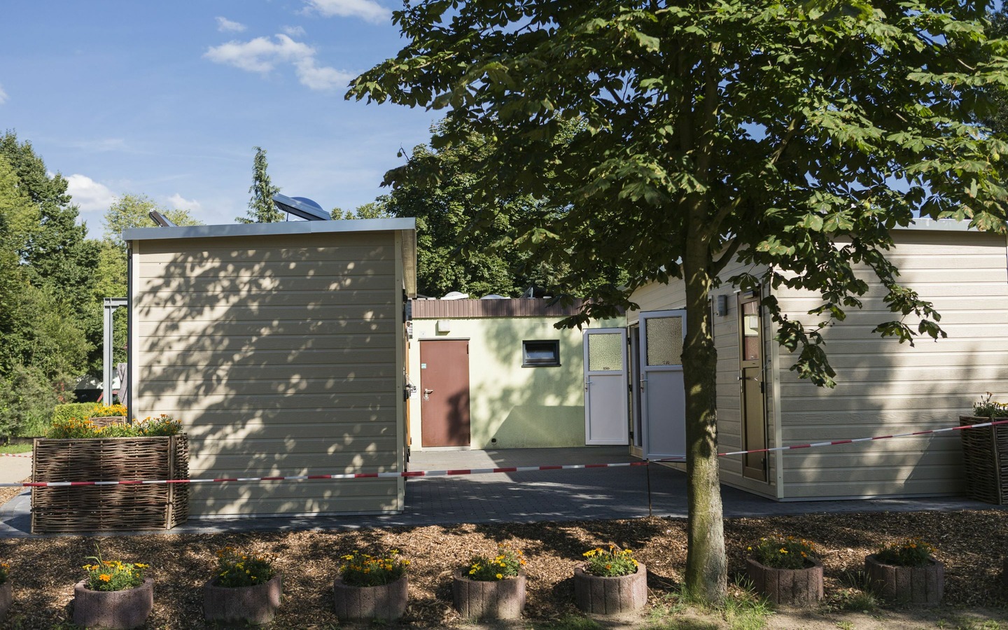 Sanitärgebäude auf dem Spreewald-Camping Lübben, Foto: Steffen Lehmann, TMB
