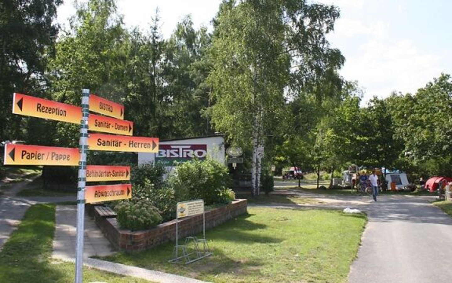Auf dem Platz