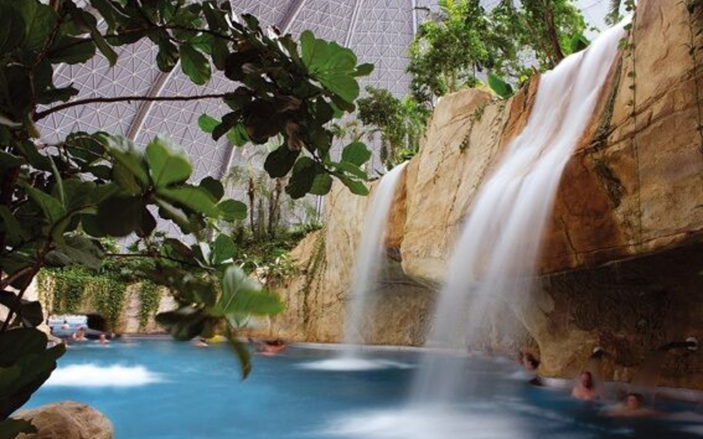 Wasserfälle, Foto: Tropical Islands