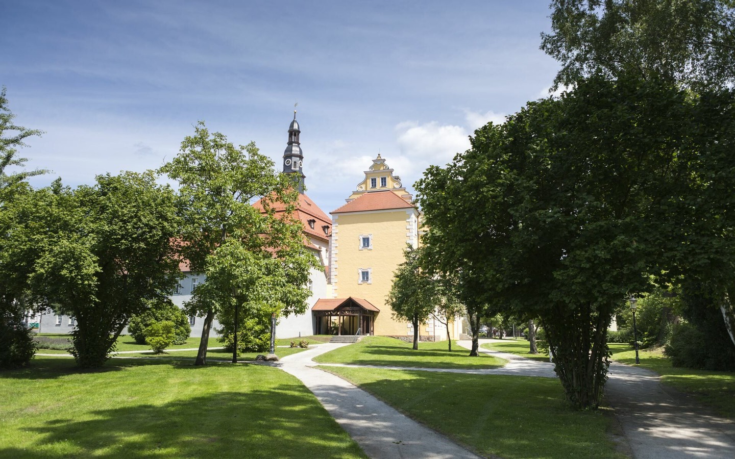 Auf der Schlossinsel Lübben, Foto: Steffen Lehmann